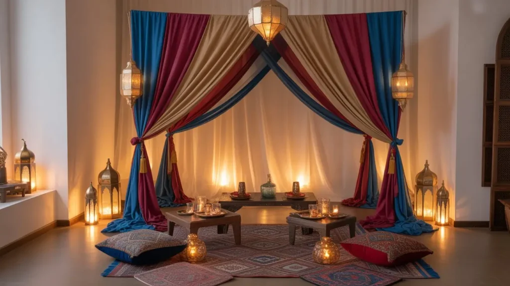 Moroccan backdrop