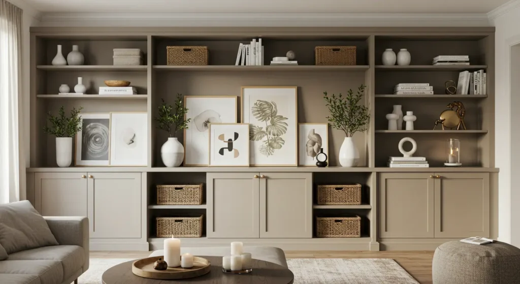Built-in Bookcases