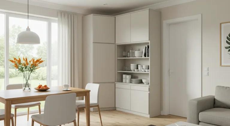Built-in Corner Cabinet