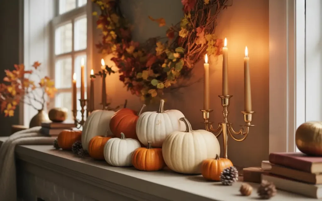 Autumn Mantel